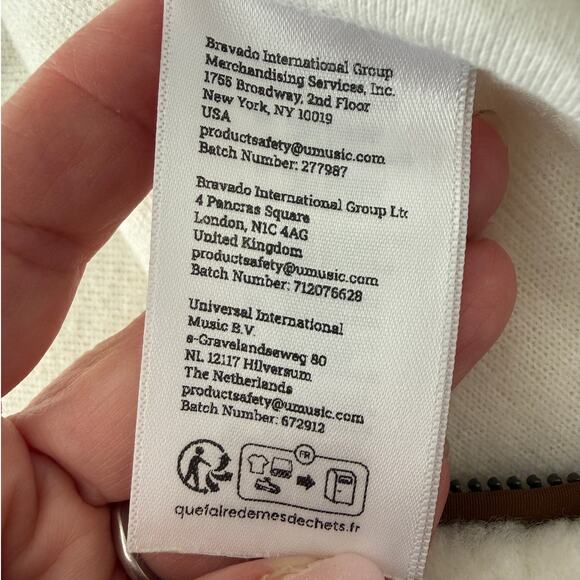 TAYLOR SWIFT NWT | Life is a Willow Zip Up Sherpa Fleece Coat Jacket | size L - Picture 8 of 8